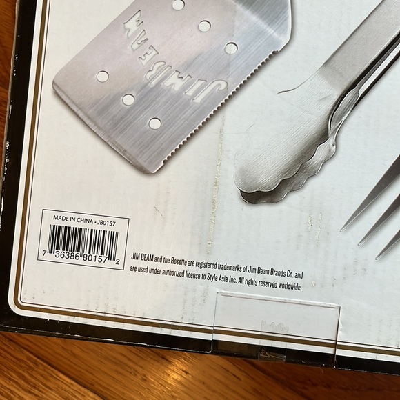JIM BEAM 3 PIECE BARBECUE TOOL SET - Picture 7 of 7